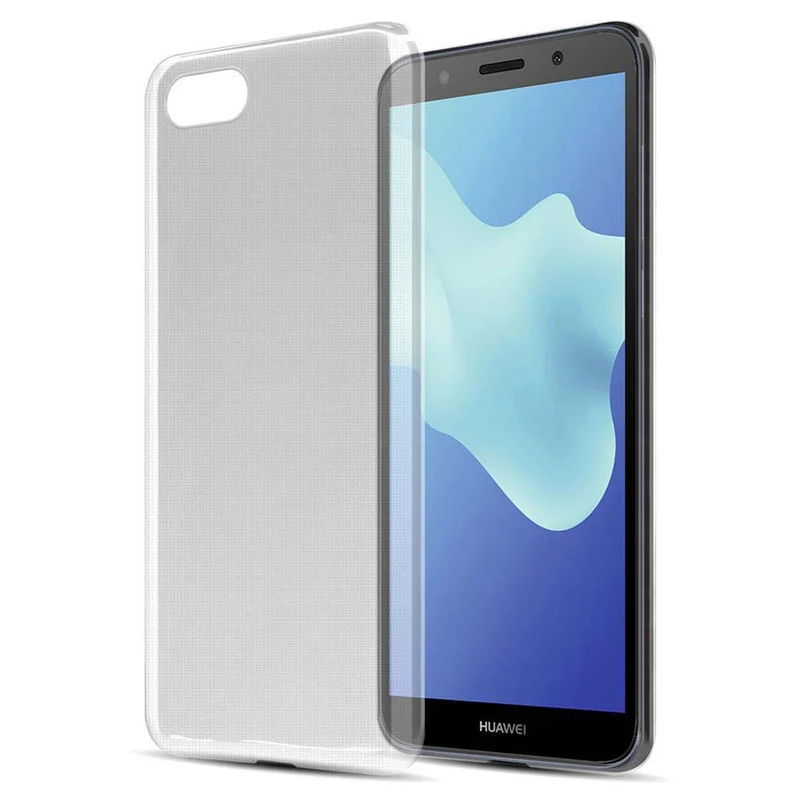 Cadorabo Hülle kompatibel mit Honor 7S / Huawei Y5 2018 Schutzhülle aus flexiblem TPU Silikon