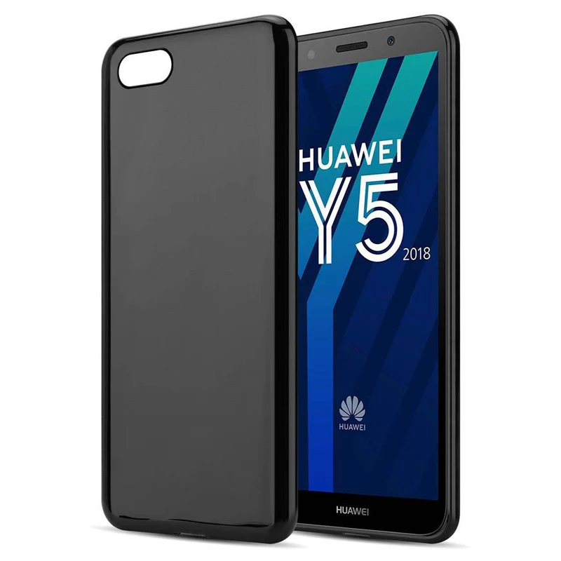 Cadorabo Hülle kompatibel mit Honor 7S / Huawei Y5 2018 Schutzhülle aus flexiblem TPU Silikon