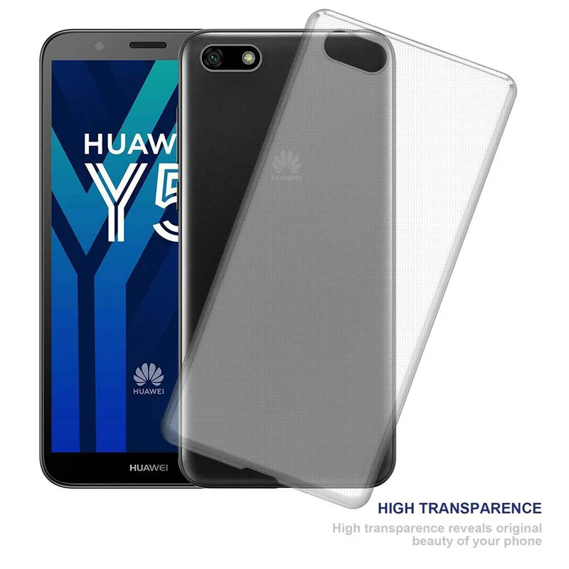 Cadorabo Hülle kompatibel mit Honor 7S / Huawei Y5 2018 Schutzhülle aus flexiblem TPU Silikon