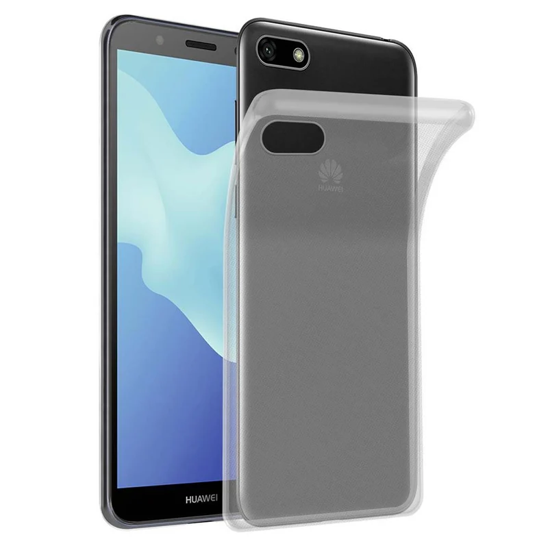 Cadorabo Hülle kompatibel mit Honor 7S / Huawei Y5 2018 Schutzhülle aus flexiblem TPU Silikon