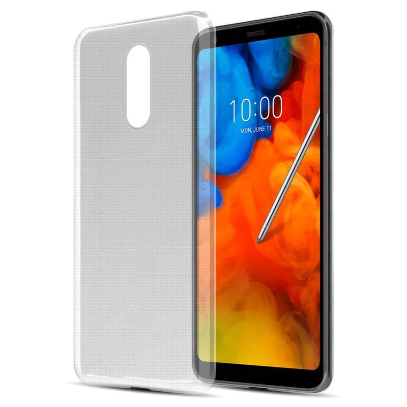 Cadorabo Hülle kompatibel mit LG Q STYLUS Schutzhülle aus flexiblem TPU Silikon