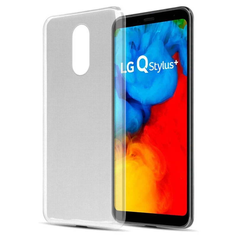Cadorabo Hülle kompatibel mit LG Q STYLUS Schutzhülle aus flexiblem TPU Silikon