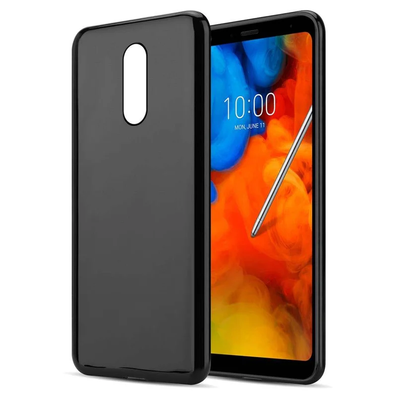 Cadorabo Hülle kompatibel mit LG Q STYLUS Schutzhülle aus flexiblem TPU Silikon