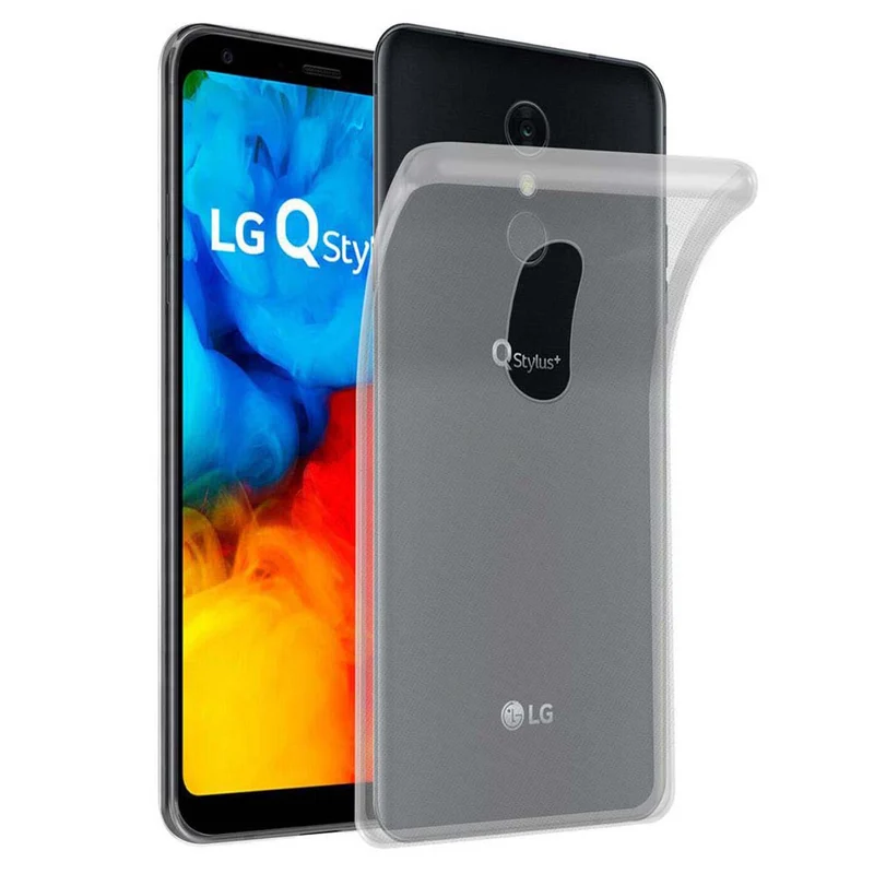 Cadorabo Hülle kompatibel mit LG Q STYLUS Schutzhülle aus flexiblem TPU Silikon