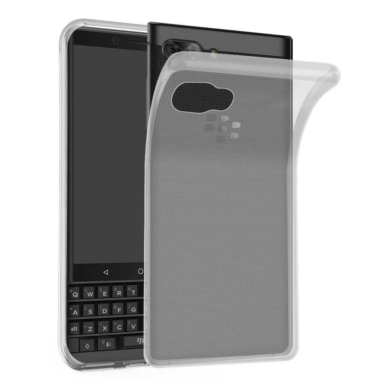 Cadorabo Hülle kompatibel mit Blackberry KEY 2 Schutzhülle aus flexiblem TPU Silikon