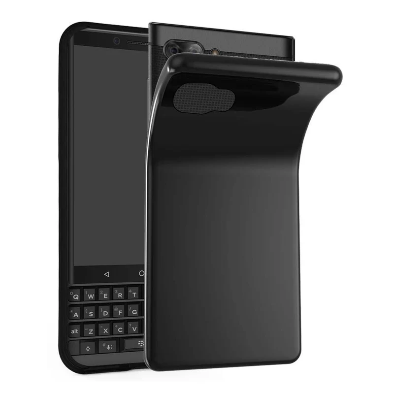Cadorabo Hülle kompatibel mit Blackberry KEY 2 Schutzhülle aus flexiblem TPU Silikon