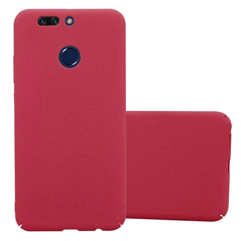 Cadorabo Hülle kompatibel mit Honor 8 PRO Hard Case Schutzhülle in Frosted Optik gegen Kratzer und Stöße