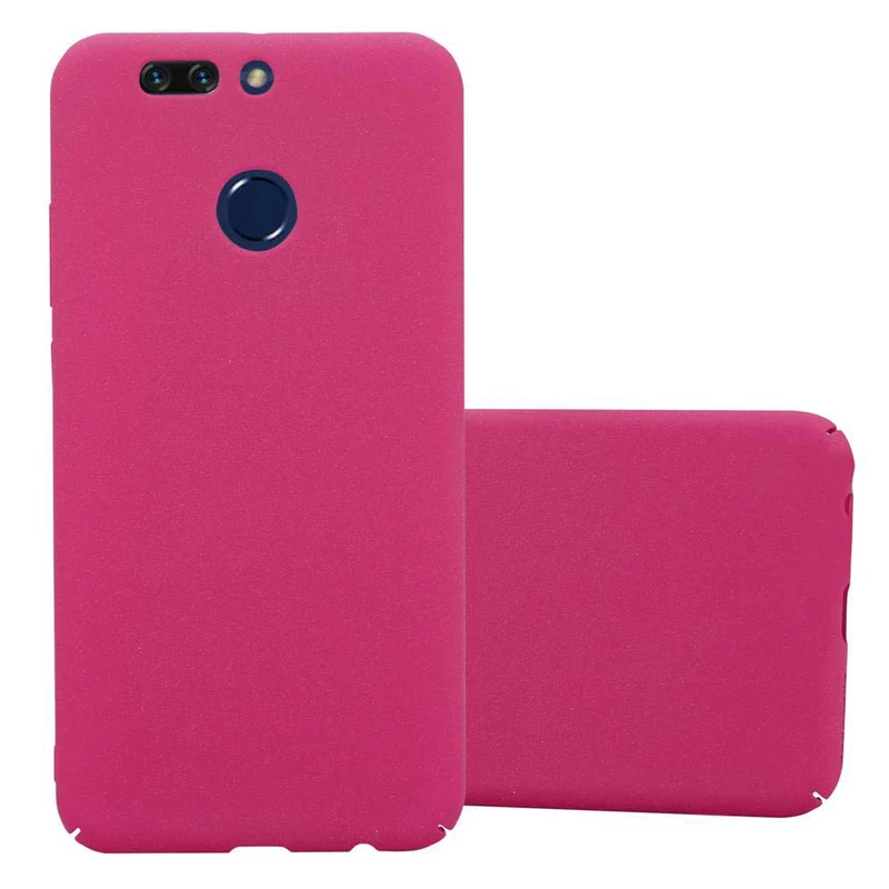 Cadorabo Hülle kompatibel mit Honor 8 PRO Hard Case Schutzhülle in Frosted Optik gegen Kratzer und Stöße