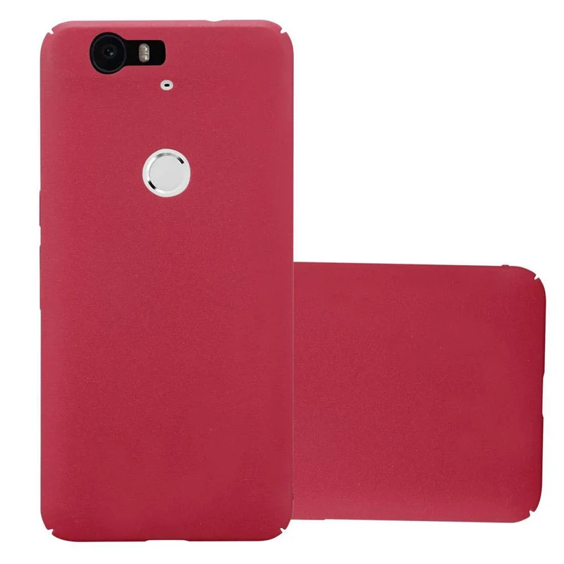 Cadorabo Hülle kompatibel mit Huawei Google NEXUS 6P Hard Case Schutzhülle in Frosted Optik gegen Kratzer und Stöße