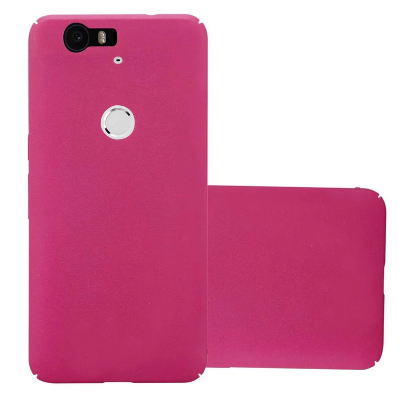 Cadorabo Hülle kompatibel mit Huawei Google NEXUS 6P Hard Case Schutzhülle in Frosted Optik gegen Kratzer und Stöße