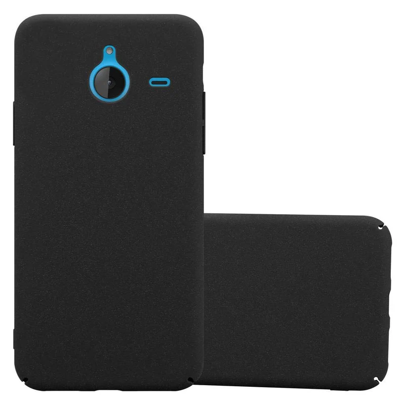 Cadorabo Hülle kompatibel mit Nokia Lumia 640 XL Hard Case Schutzhülle in Frosted Optik gegen Kratzer und Stöße
