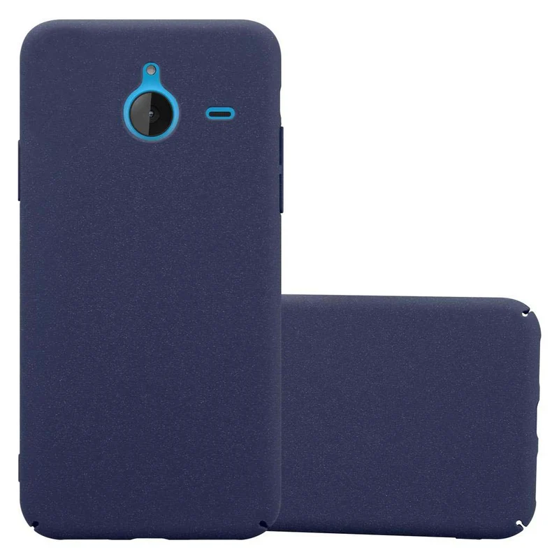 Cadorabo Hülle kompatibel mit Nokia Lumia 640 XL Hard Case Schutzhülle in Frosted Optik gegen Kratzer und Stöße