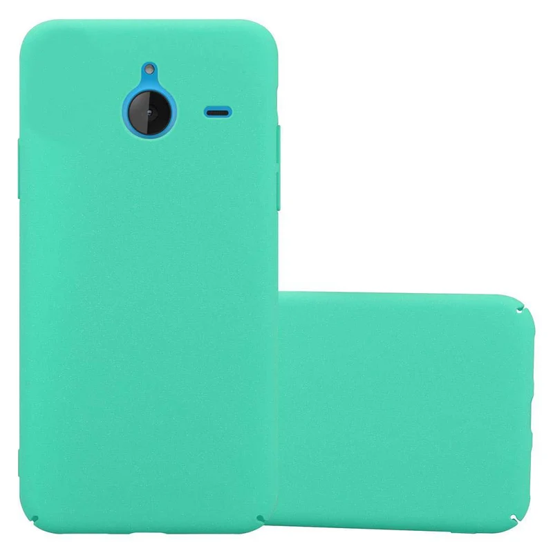 Cadorabo Hülle kompatibel mit Nokia Lumia 640 XL Hard Case Schutzhülle in Frosted Optik gegen Kratzer und Stöße