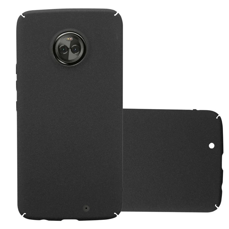 Cadorabo Hülle kompatibel mit Motorola MOTO X4 Hard Case Schutzhülle in Frosted Optik gegen Kratzer und Stöße