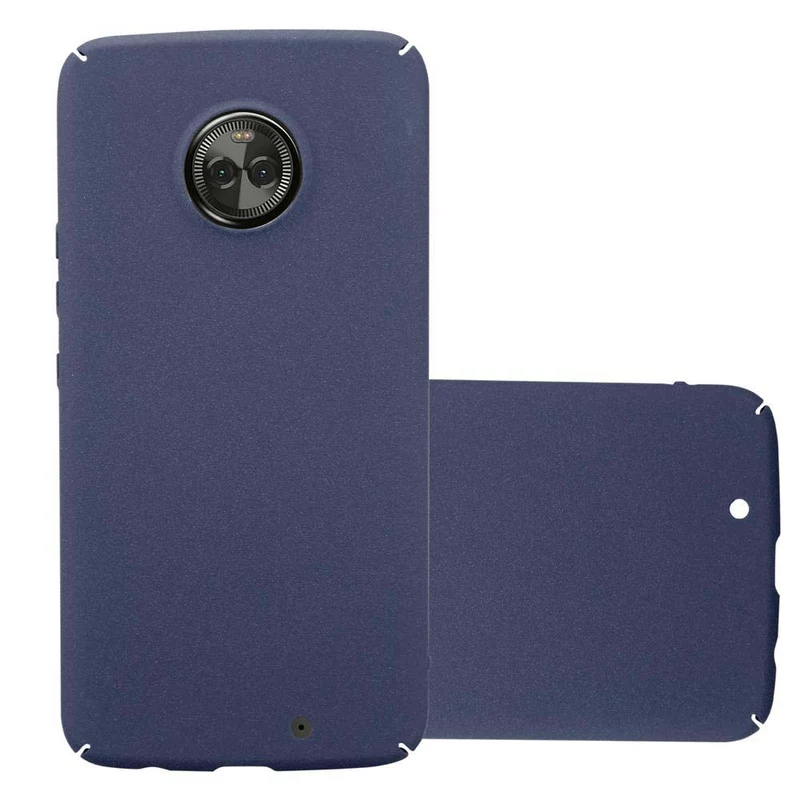 Cadorabo Hülle kompatibel mit Motorola MOTO X4 Hard Case Schutzhülle in Frosted Optik gegen Kratzer und Stöße