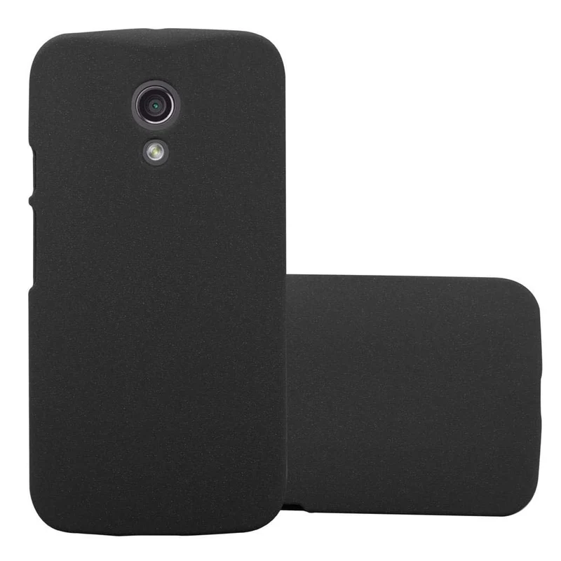 Cadorabo Hülle kompatibel mit Motorola MOTO Z2 Hard Case Schutzhülle in Frosted Optik gegen Kratzer und Stöße