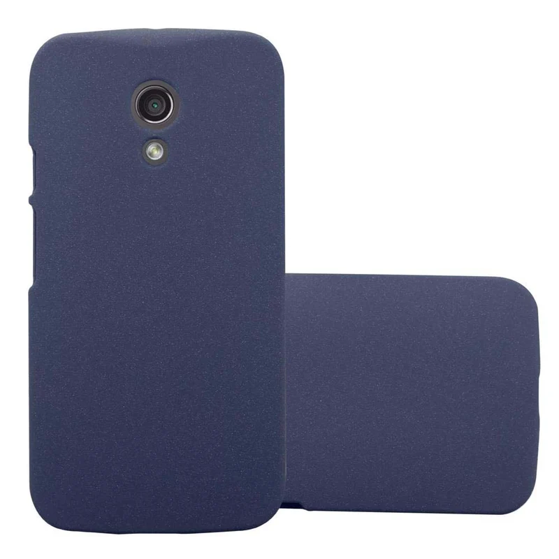 Cadorabo Hülle kompatibel mit Motorola MOTO Z2 Hard Case Schutzhülle in Frosted Optik gegen Kratzer und Stöße