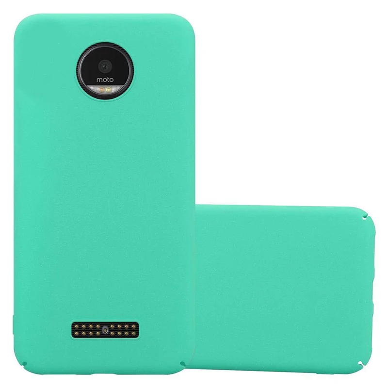 Cadorabo Hülle kompatibel mit Motorola MOTO Z Hard Case Schutzhülle in Frosted Optik gegen Kratzer und Stöße