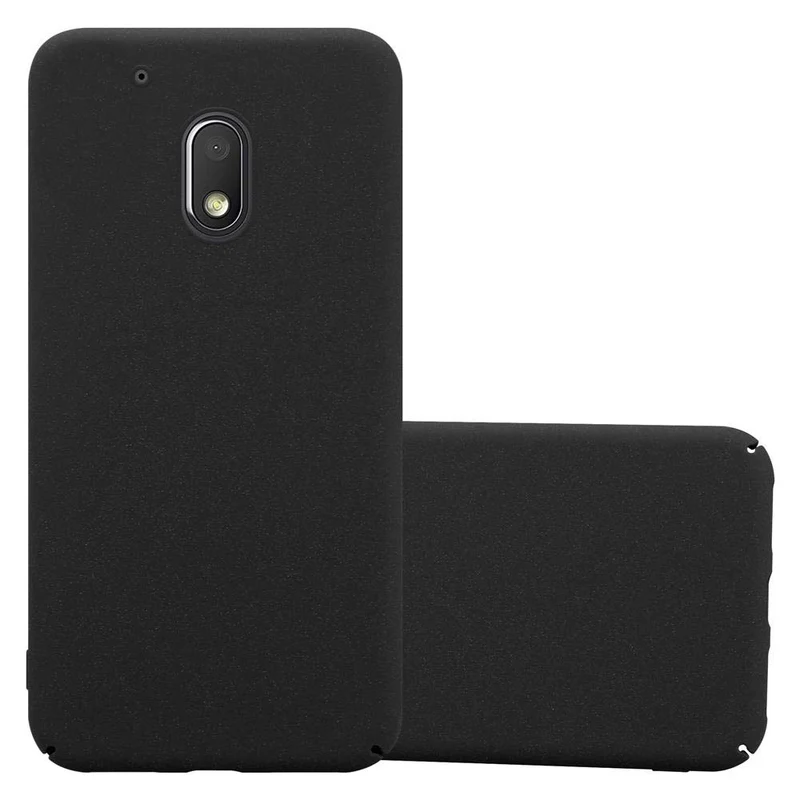 Cadorabo Hülle kompatibel mit Motorola MOTO Z PLAY Hard Case Schutzhülle in Frosted Optik gegen Kratzer und Stöße