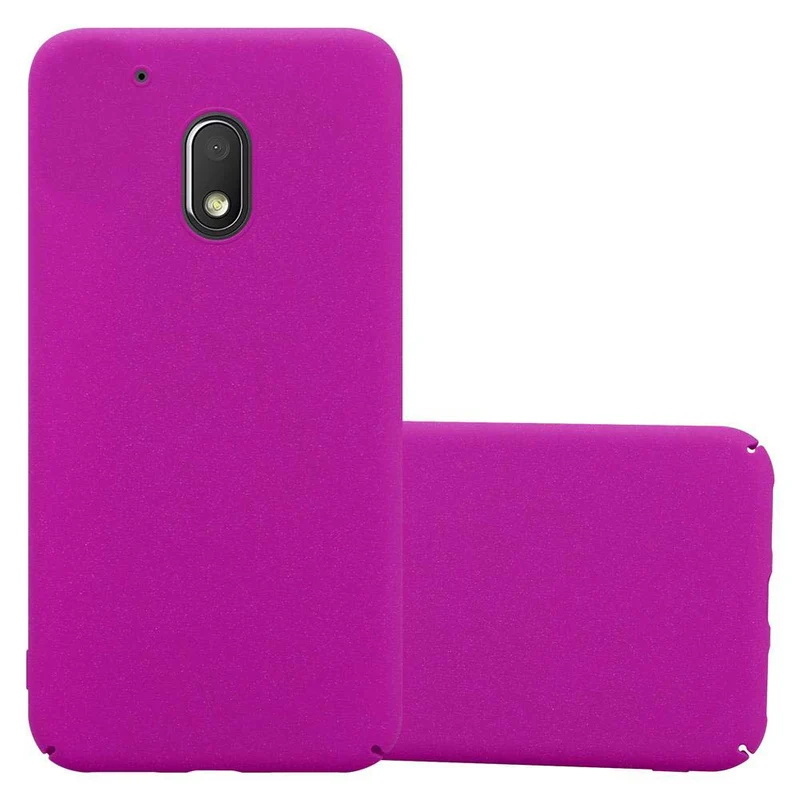 Cadorabo Hülle kompatibel mit Motorola MOTO Z PLAY Hard Case Schutzhülle in Frosted Optik gegen Kratzer und Stöße