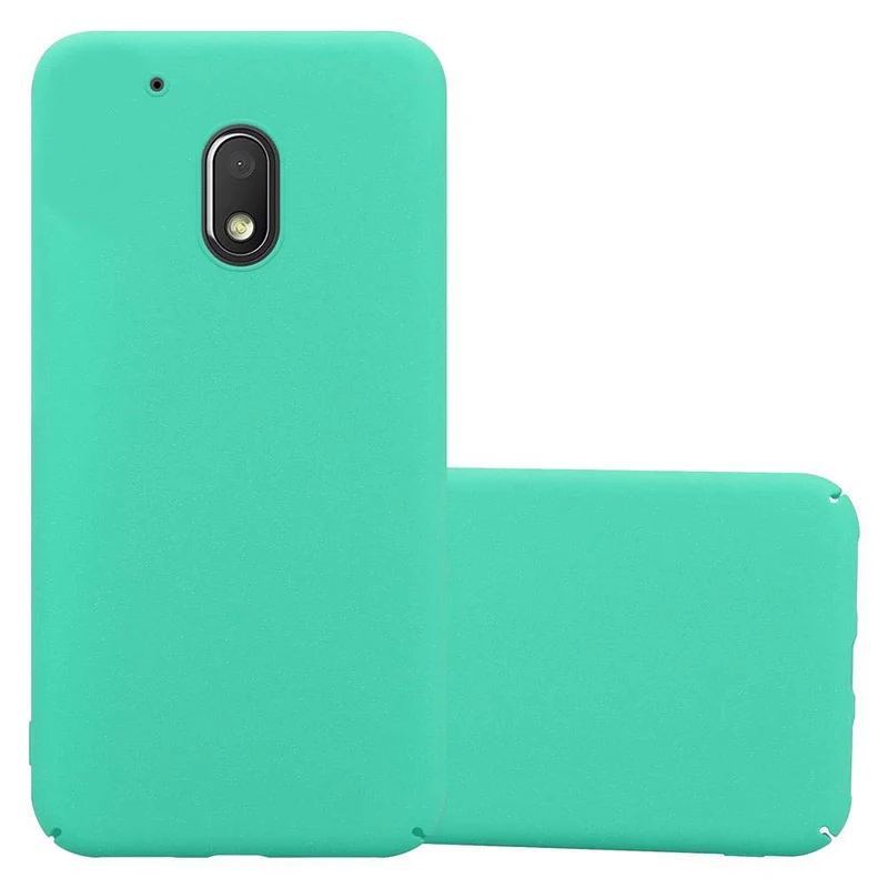 Cadorabo Hülle kompatibel mit Motorola MOTO Z PLAY Hard Case Schutzhülle in Frosted Optik gegen Kratzer und Stöße