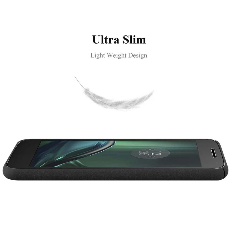 Cadorabo Hülle kompatibel mit Motorola MOTO Z PLAY Hard Case Schutzhülle in Frosted Optik gegen Kratzer und Stöße