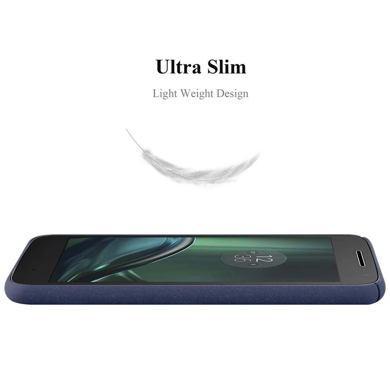 Cadorabo Hülle kompatibel mit Motorola MOTO Z PLAY Hard Case Schutzhülle in Frosted Optik gegen Kratzer und Stöße