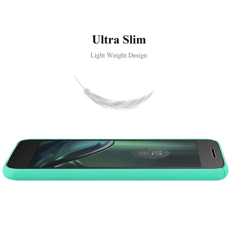 Cadorabo Hülle kompatibel mit Motorola MOTO Z PLAY Hard Case Schutzhülle in Frosted Optik gegen Kratzer und Stöße