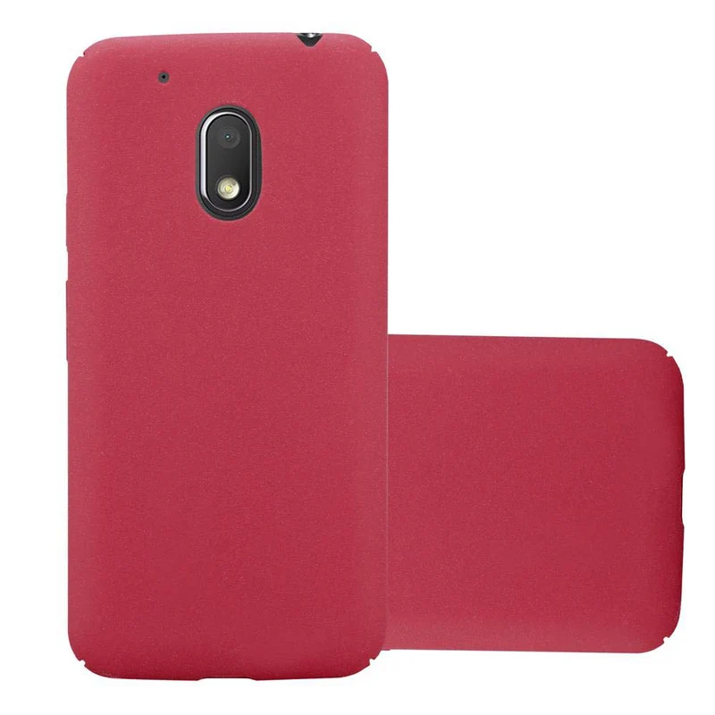 Cadorabo Hülle kompatibel mit Motorola MOTO G4 PLAY Hard Case Schutzhülle in Frosted Optik gegen Kratzer und Stöße