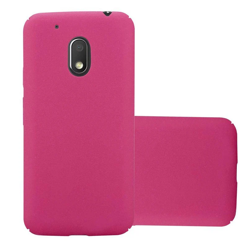 Cadorabo Hülle kompatibel mit Motorola MOTO G4 PLAY Hard Case Schutzhülle in Frosted Optik gegen Kratzer und Stöße