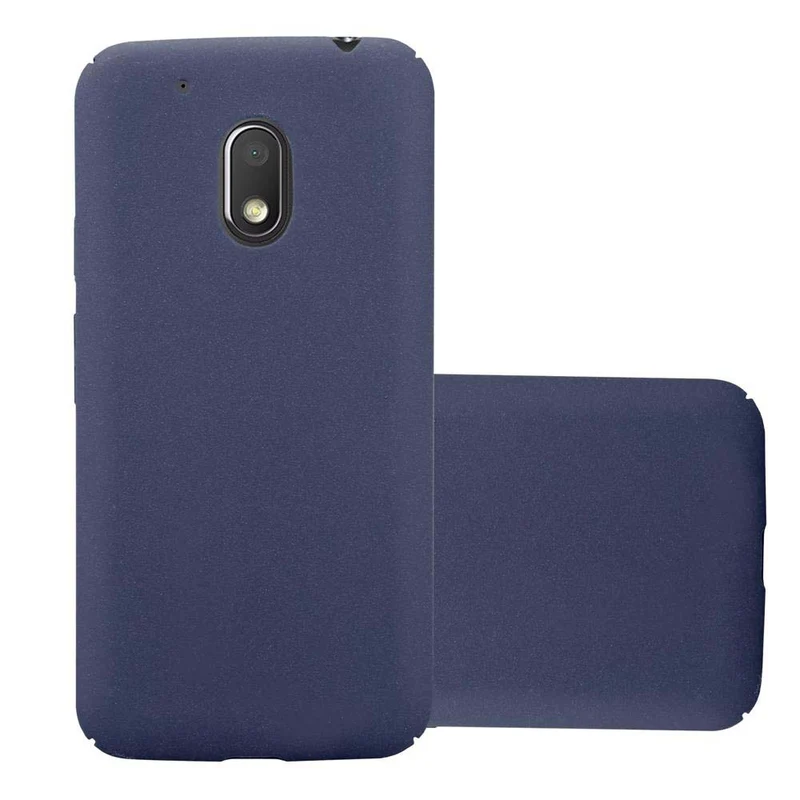 Cadorabo Hülle kompatibel mit Motorola MOTO G4 PLAY Hard Case Schutzhülle in Frosted Optik gegen Kratzer und Stöße