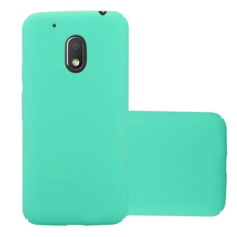 Cadorabo Hülle kompatibel mit Motorola MOTO G4 PLAY Hard Case Schutzhülle in Frosted Optik gegen Kratzer und Stöße