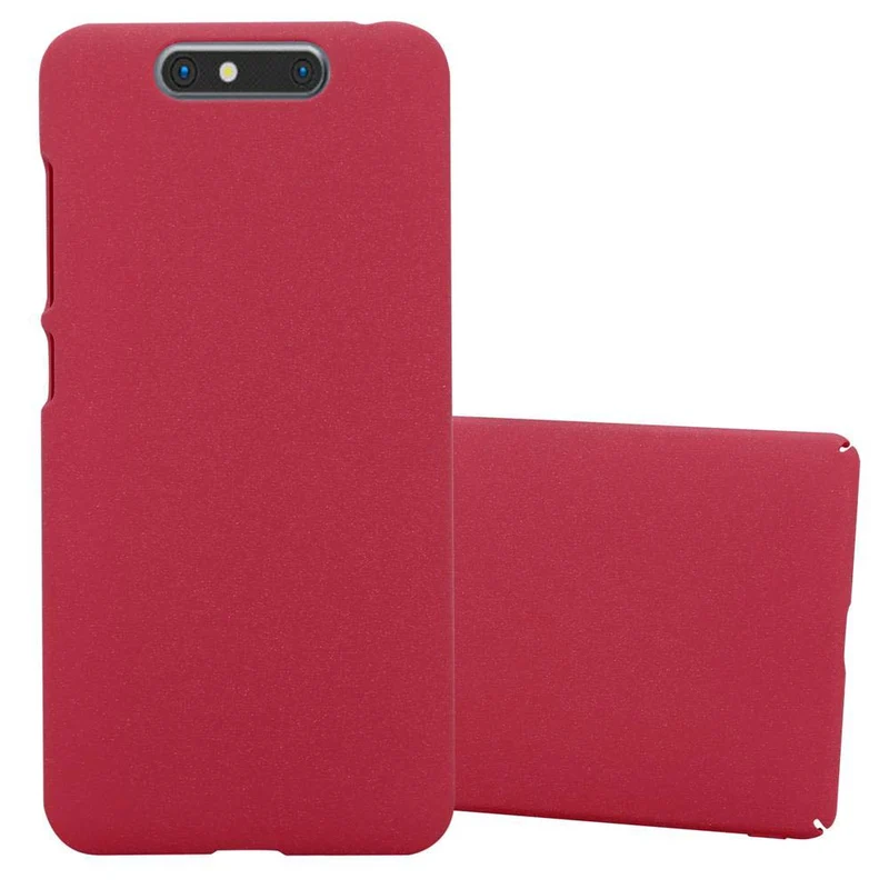 Cadorabo Hülle kompatibel mit ZTE Blade V8 Hard Case Schutzhülle in Frosted Optik gegen Kratzer und Stöße