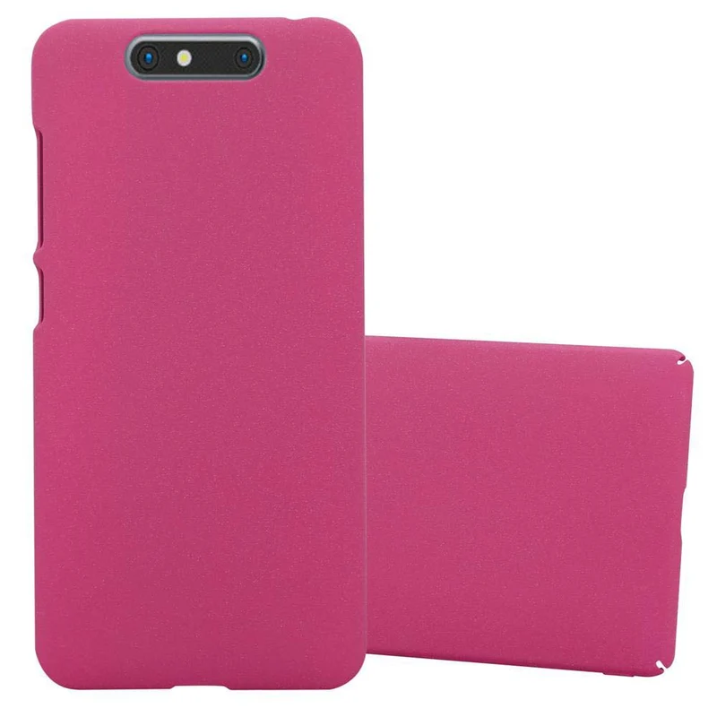 Cadorabo Hülle kompatibel mit ZTE Blade V8 Hard Case Schutzhülle in Frosted Optik gegen Kratzer und Stöße