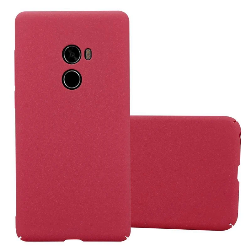 Cadorabo Hülle kompatibel mit Xiaomi Mi MIX 2 Hard Case Schutzhülle in Frosted Optik gegen Kratzer und Stöße