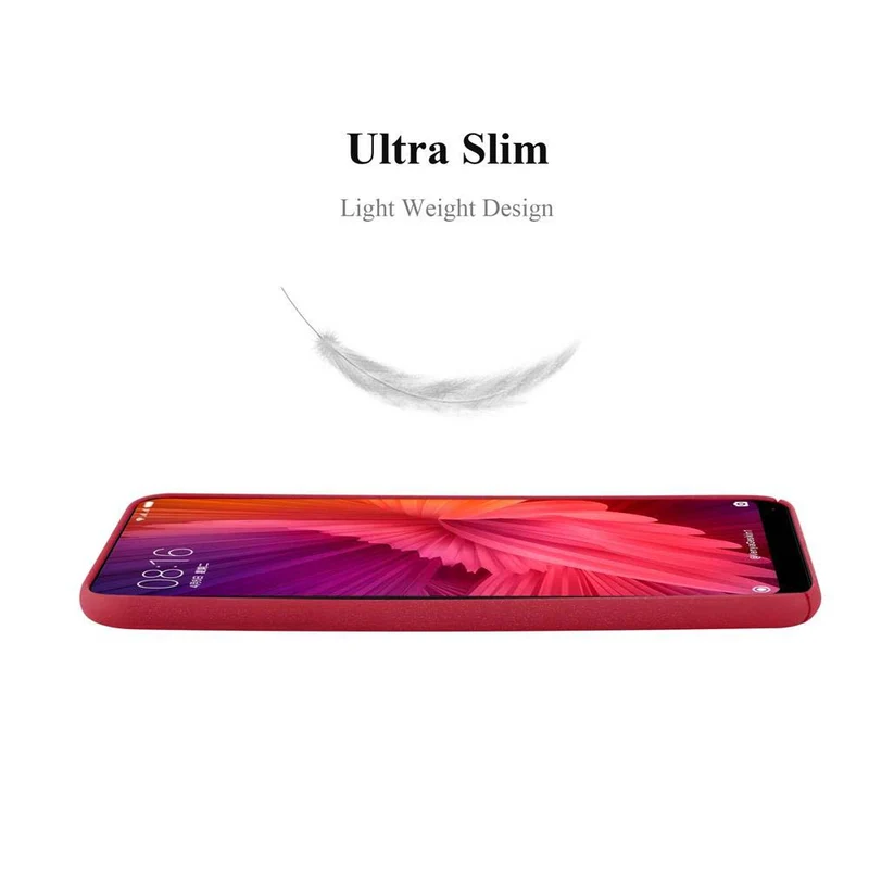 Cadorabo Hülle kompatibel mit Xiaomi Mi MIX 2 Hard Case Schutzhülle in Frosted Optik gegen Kratzer und Stöße