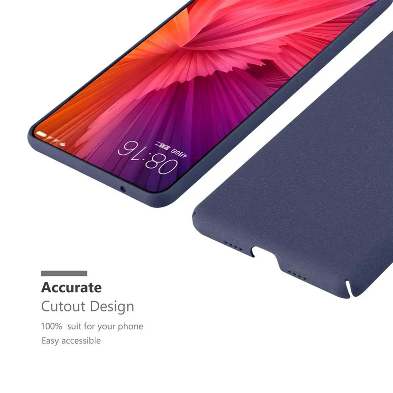 Cadorabo Hülle kompatibel mit Xiaomi Mi MIX 2 Hard Case Schutzhülle in Frosted Optik gegen Kratzer und Stöße