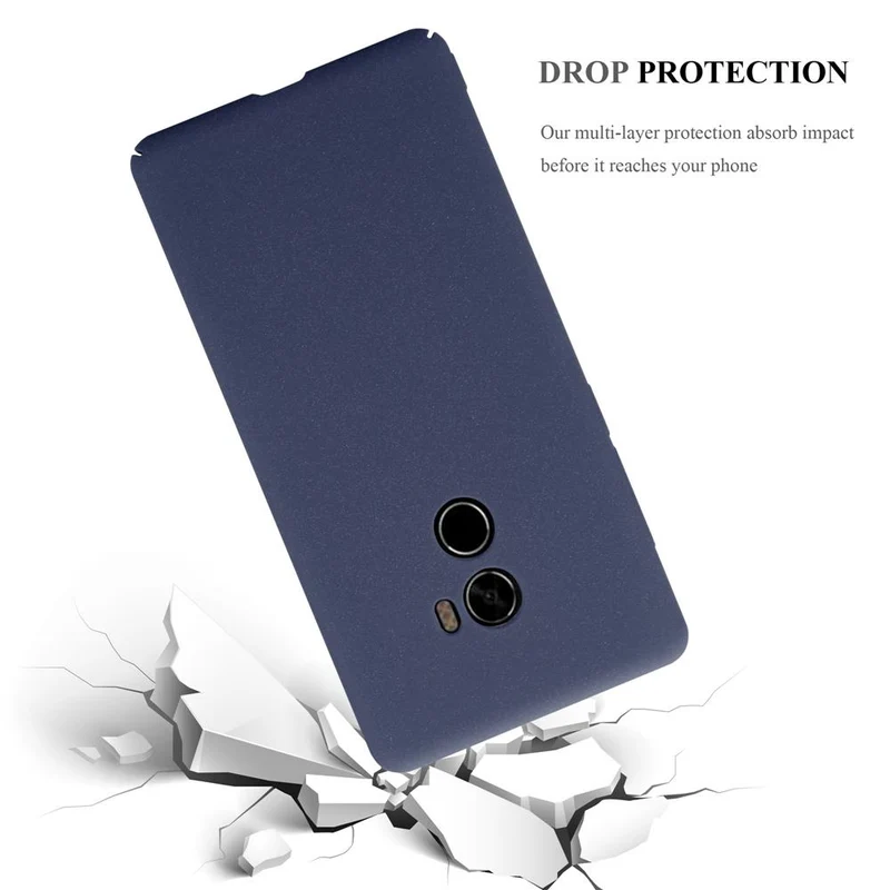 Cadorabo Hülle kompatibel mit Xiaomi Mi MIX 2 Hard Case Schutzhülle in Frosted Optik gegen Kratzer und Stöße