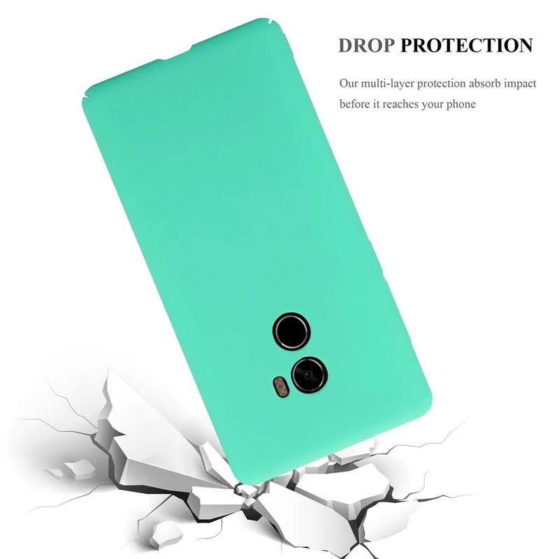 Cadorabo Hülle kompatibel mit Xiaomi Mi MIX 2 Hard Case Schutzhülle in Frosted Optik gegen Kratzer und Stöße