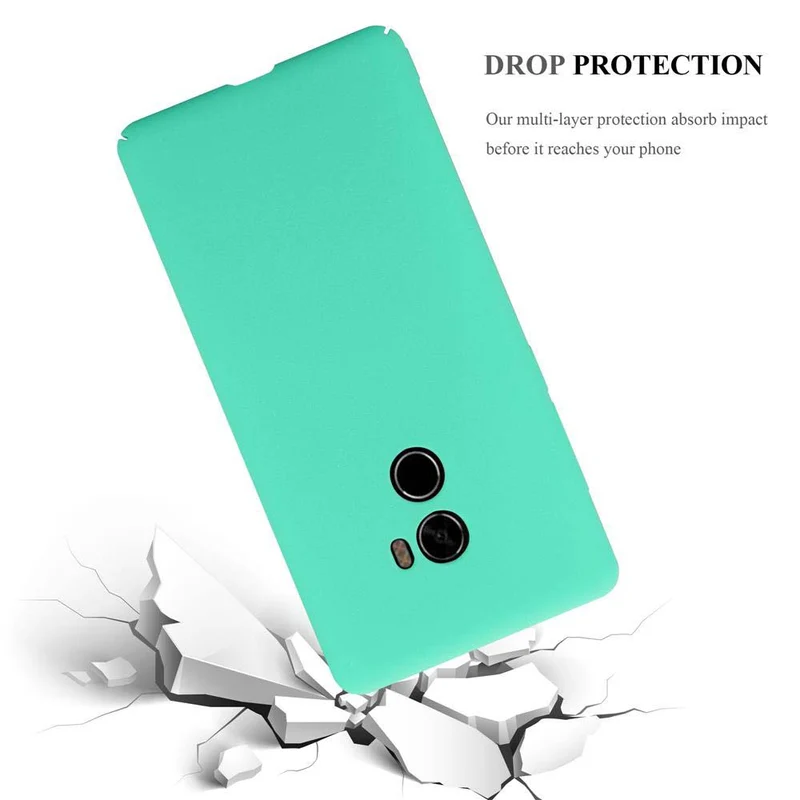 Cadorabo Hülle kompatibel mit Xiaomi Mi MIX 2 Hard Case Schutzhülle in Frosted Optik gegen Kratzer und Stöße