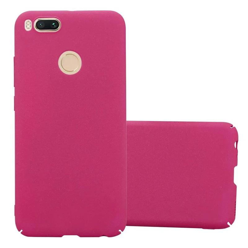 Cadorabo Hülle kompatibel mit Xiaomi Mi A1 / Mi 5X Hard Case Schutzhülle in Frosted Optik gegen Kratzer und Stöße