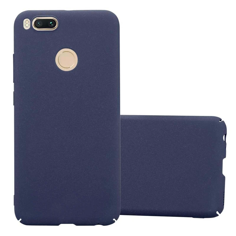 Cadorabo Hülle kompatibel mit Xiaomi Mi A1 / Mi 5X Hard Case Schutzhülle in Frosted Optik gegen Kratzer und Stöße