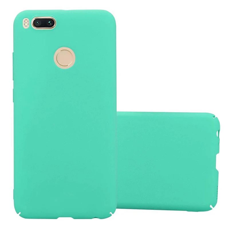 Cadorabo Hülle kompatibel mit Xiaomi Mi A1 / Mi 5X Hard Case Schutzhülle in Frosted Optik gegen Kratzer und Stöße