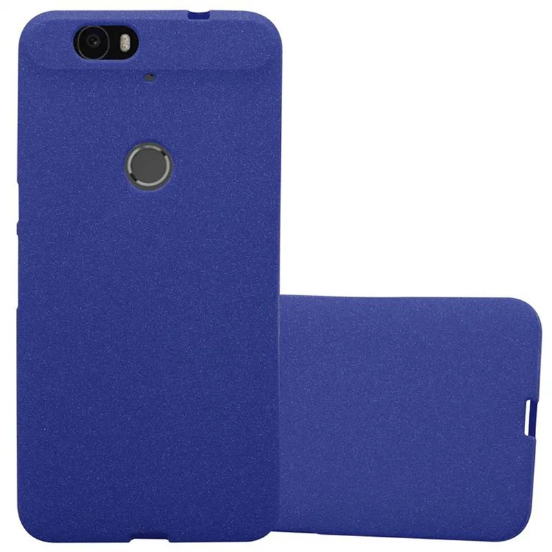 Cadorabo Hülle kompatibel mit Huawei Google NEXUS 6P Schutzhülle aus flexiblem TPU Silikon