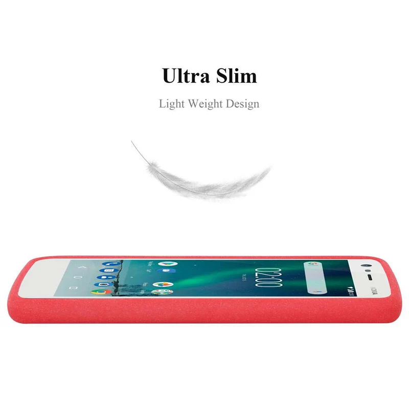 Cadorabo Hülle kompatibel mit Nokia 2 2017 Schutzhülle aus flexiblem TPU Silikon