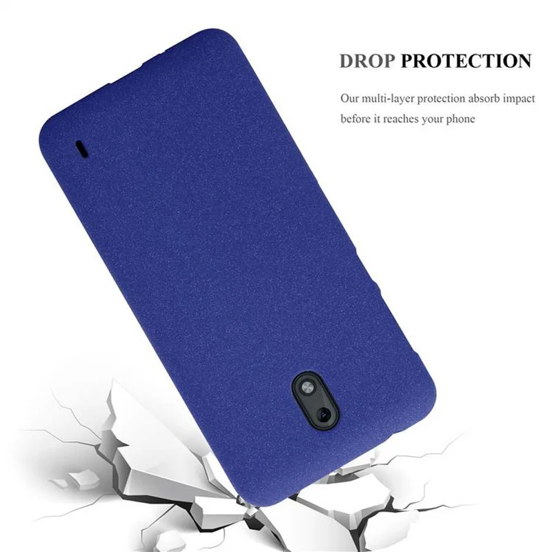 Cadorabo Hülle kompatibel mit Nokia 2 2017 Schutzhülle aus flexiblem TPU Silikon