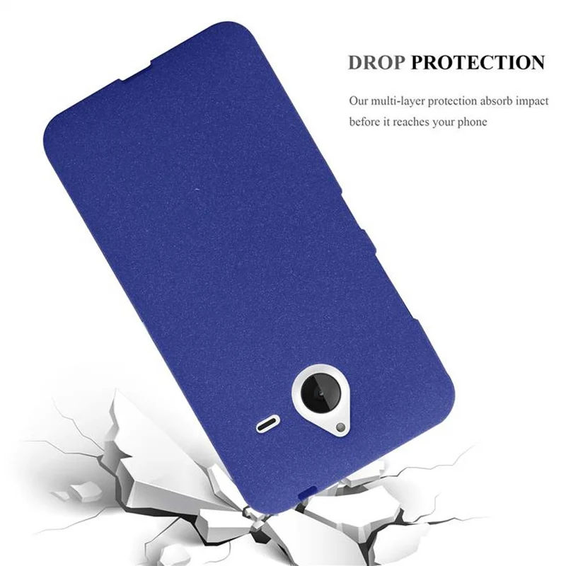 Cadorabo Hülle kompatibel mit Nokia Lumia 640 XL Schutzhülle aus flexiblem TPU Silikon