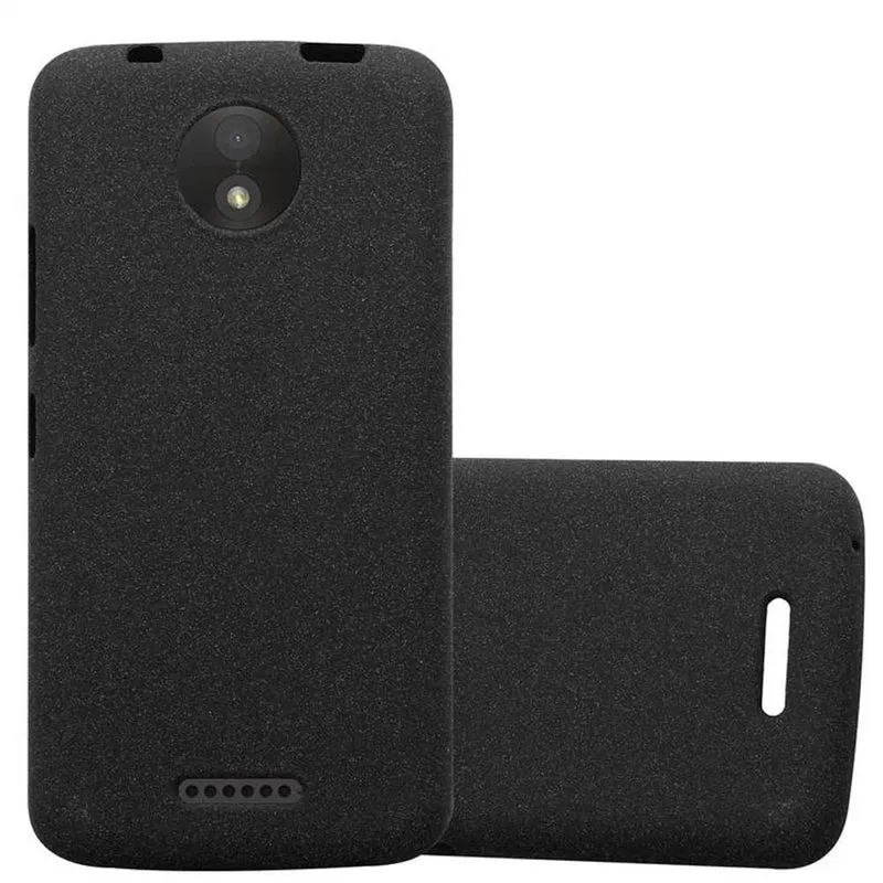 Cadorabo Hülle kompatibel mit Motorola MOTO C Schutzhülle aus flexiblem TPU Silikon