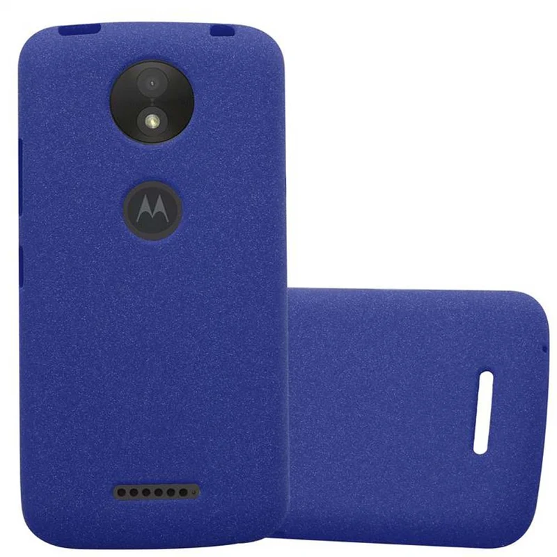 Cadorabo Hülle kompatibel mit Motorola MOTO C PLUS Schutzhülle aus flexiblem TPU Silikon