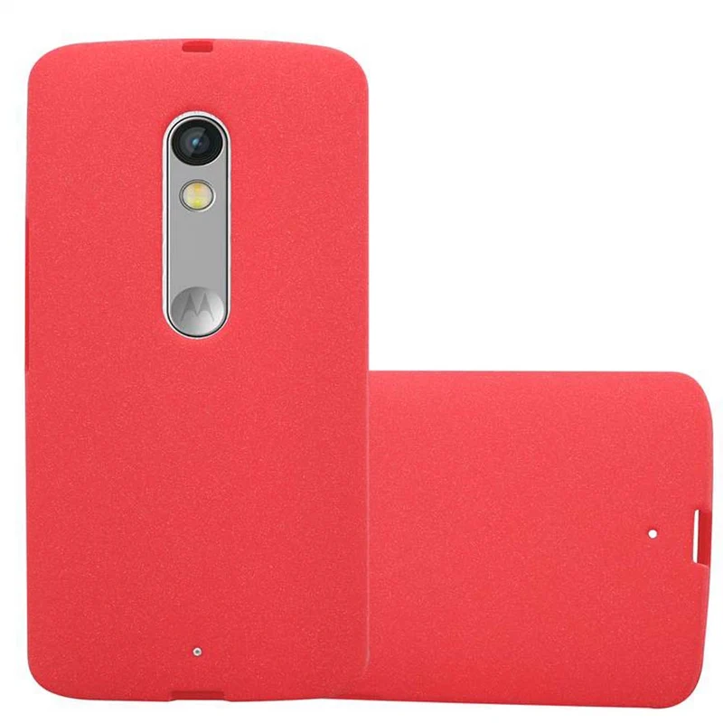 Cadorabo Hülle kompatibel mit Motorola MOTO X PLAY Schutzhülle aus flexiblem TPU Silikon